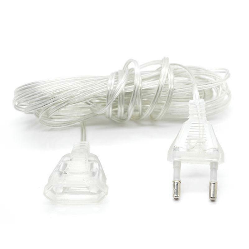 5m Extension Cable Transparent Standard Power