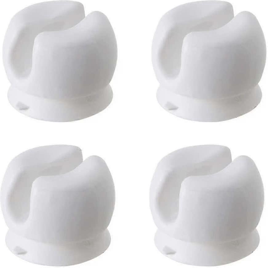 10 Pcs Toothbrush Holder With Suction Cup Wall-mounted Toothbrush Holder Multi-function Wall Storage Hook(d-4-d0)
