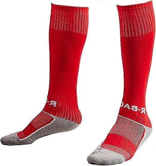 Bomull Lätt snabbtorkande fotbollsstrumpor för pojkar 6-7 år