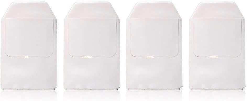 4 piezas de protector de bolsillo blanco para fugas de pluma