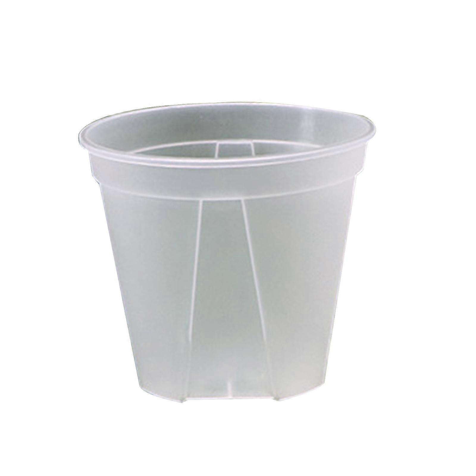  Garden Self Watering Plastic Plant Pot Transparent Root-controlled Planter
