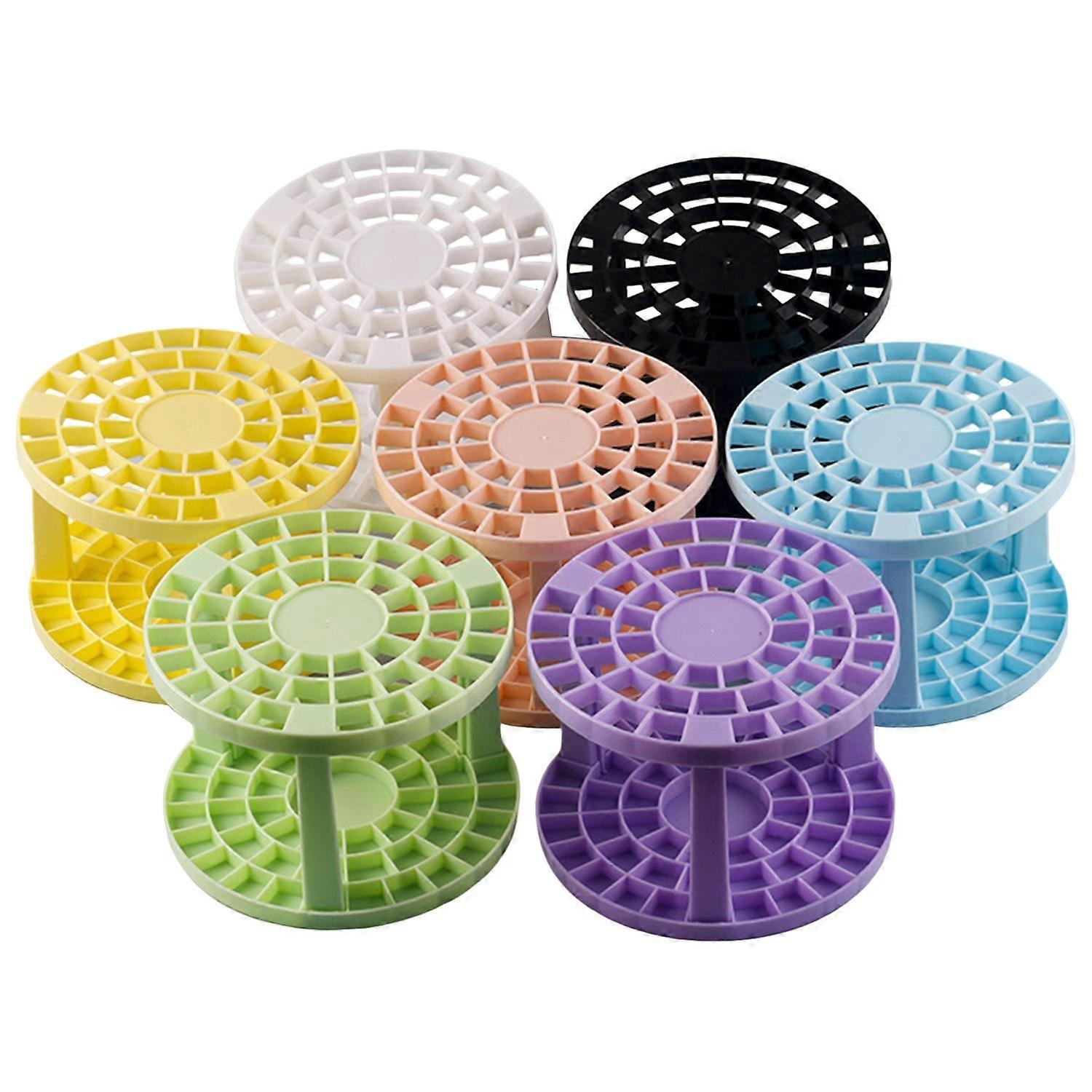 Pen Holder Portable Multi-hole Thickened Eyebrow Pencil Brush Holder Easy Assembly Stylish Desk