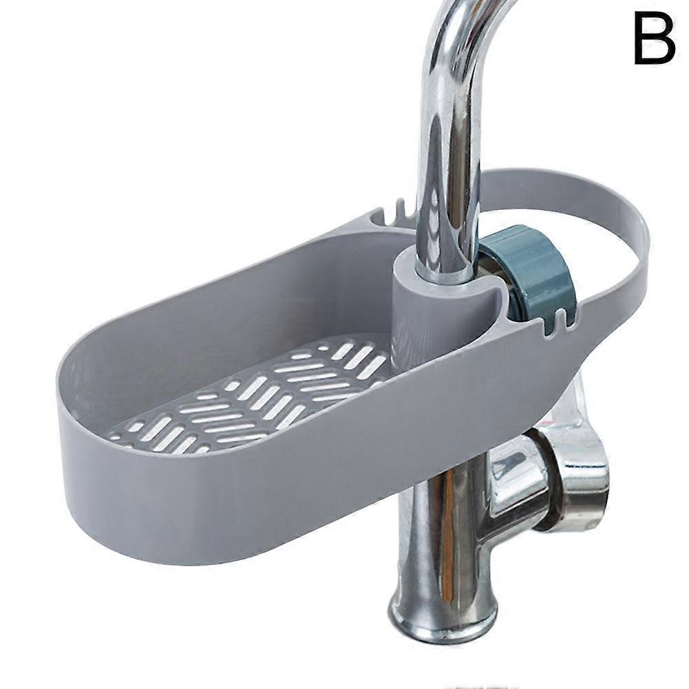 Multifunctional Kitchen Sink Organizer Adjustable Storage Rack For Knives And Cleaning Tools Space Saver