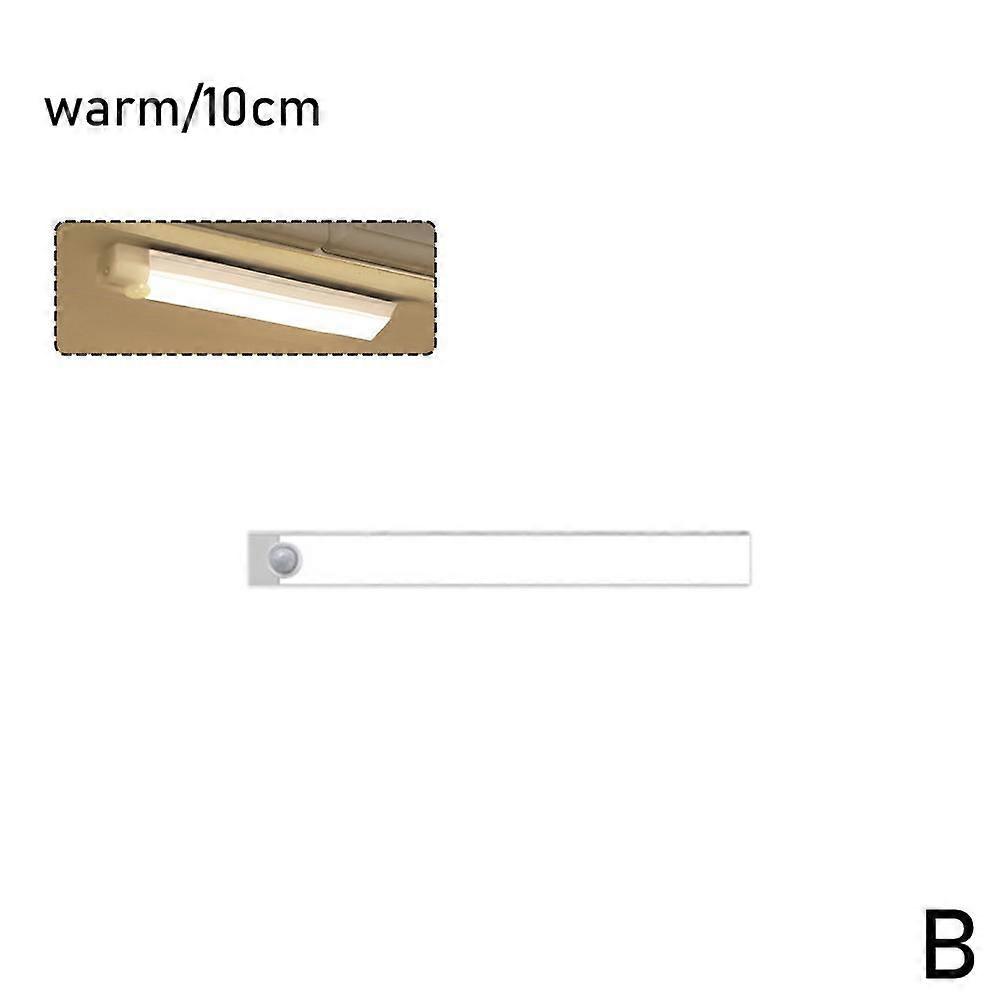 USB Rechargeable LED Strip Motion Sensor Light Wireless Cabinet Kitchen Wardrobe