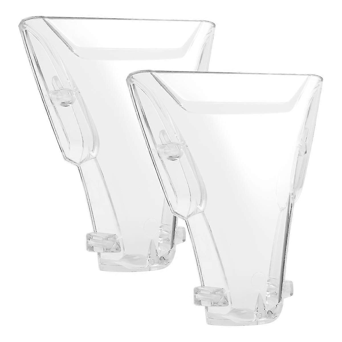 2PCS Transparent Cover for Puzzi 10/1 10/2 8/1 Replacement Upholstery Hand Tool Part Number: 4.130-