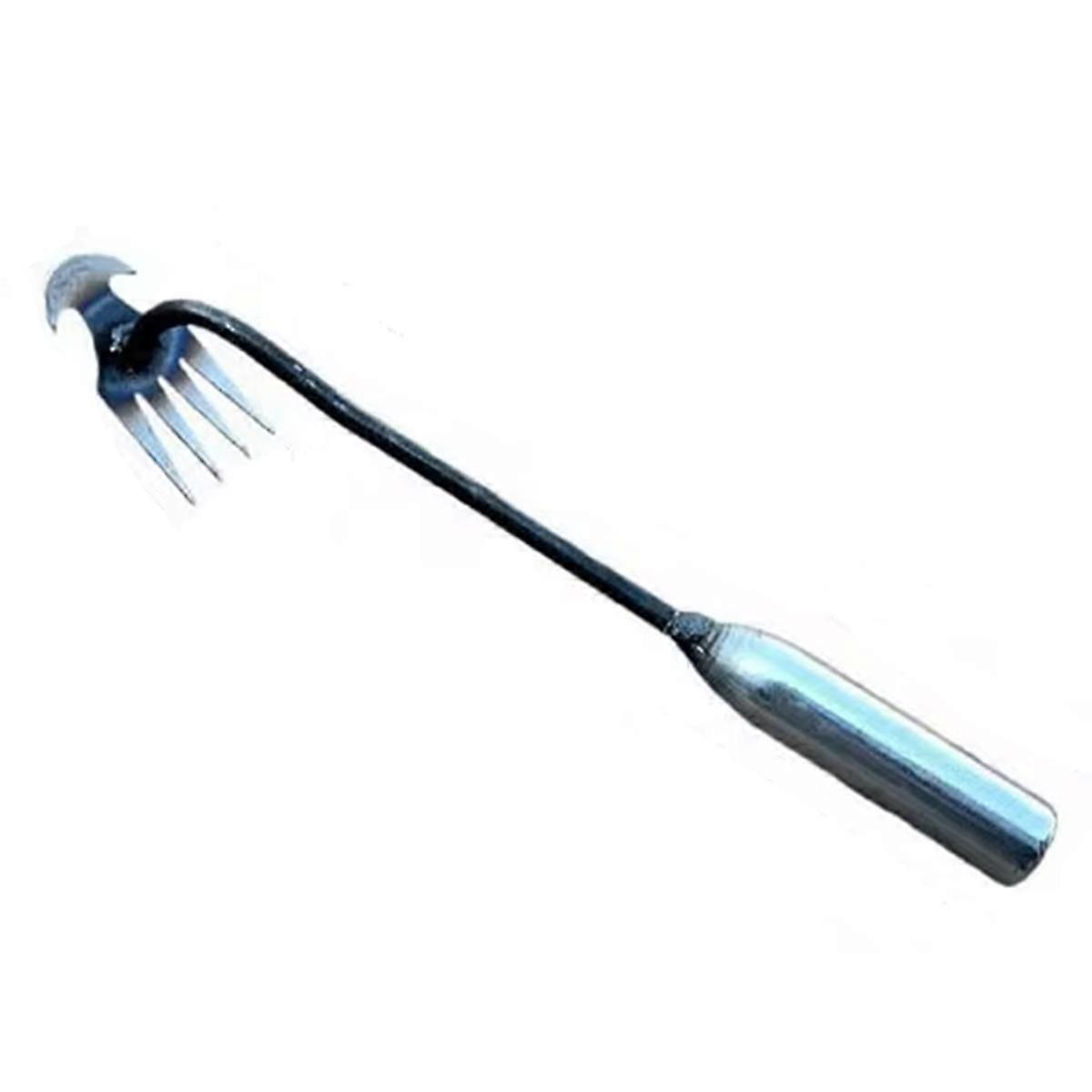 Garden Weeder Rake Tools Manual Weed Grass Rooting Shovel Metal Loosening Soil Digging Agricultural
