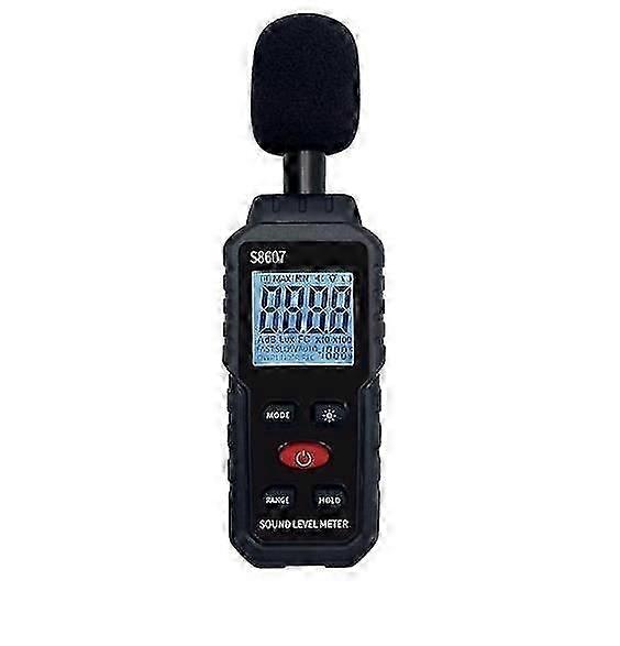 Noise Detector30-130dB Digital Display Noise Detector Handheld Sound Level Meter LCD Decibel Monitoring Device