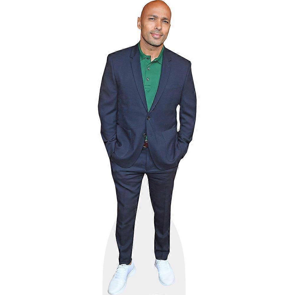 Eric Judor (Green Polo) Cardboard Cutout (lifesize OR mini size). Standee. Stand Up.