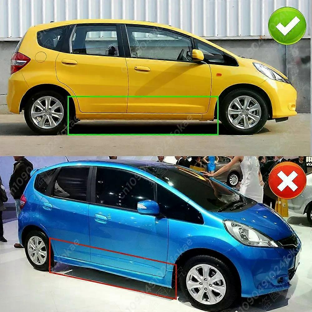ホンダフィット2011、2012、2013フェンダーマッドガードマッドフラップガードスプラッシュフラップマッドガードカーアクセサリーのための絶妙な