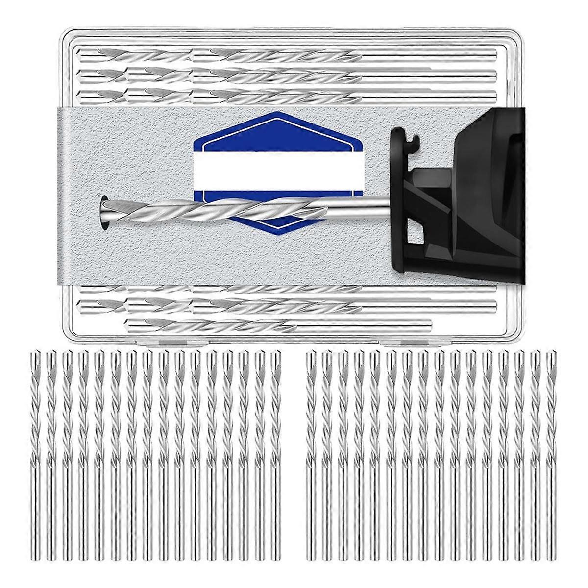 50 Pcs Drywall Bit 1/8 Inch Spiral Saw Tip Cutting Bits Drywall Guide Point Cutting Bits Tools, for