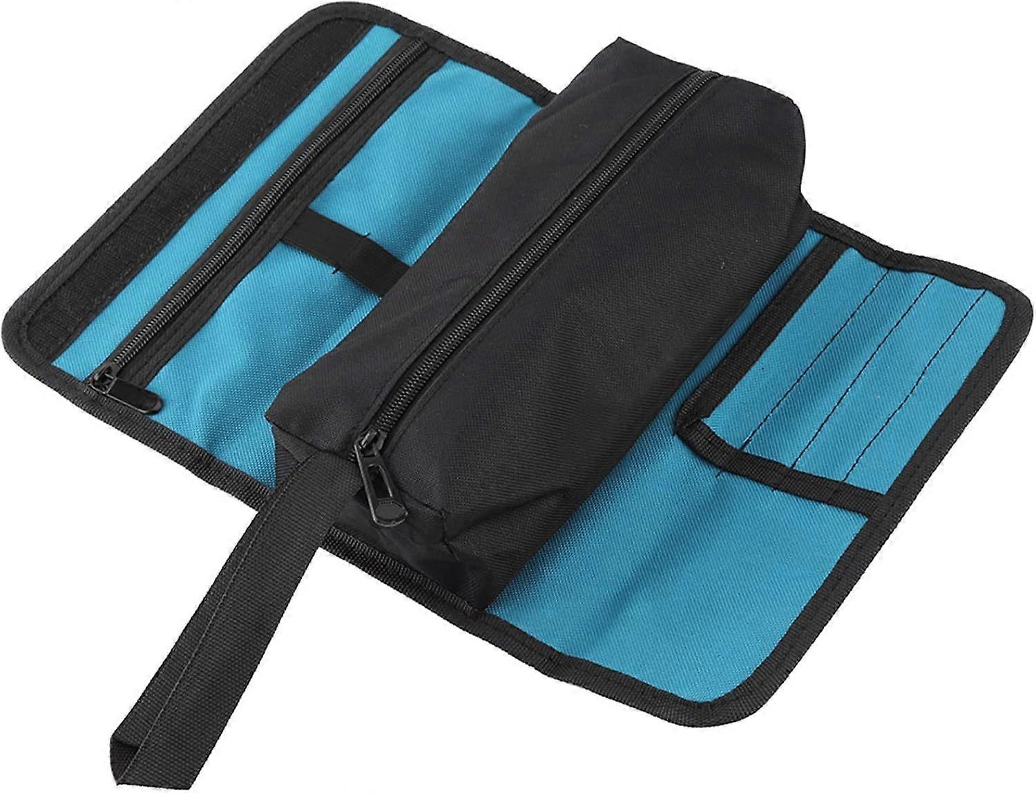Tool Bag, Tool Holder Storage Foldable Tool Pouch Electricians Storage Holder Organizer Roll Up Tool Bag for Electricians During Installation or Main