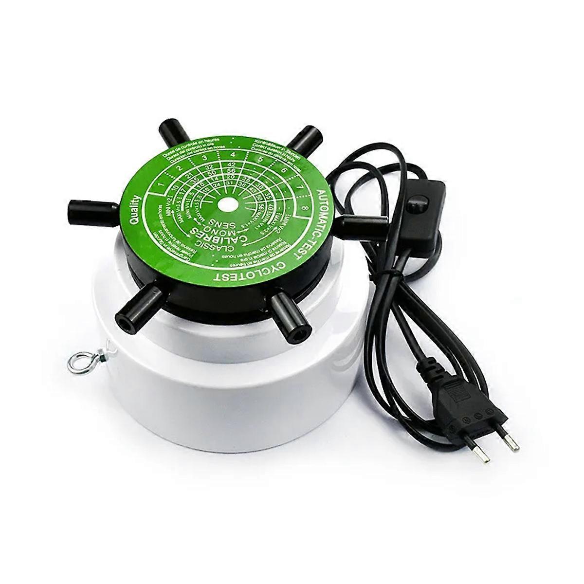 Mechanical Watch Test Winder Machine Automatic Watch Winder Tester Hold 6 Watches Rotating Instrume