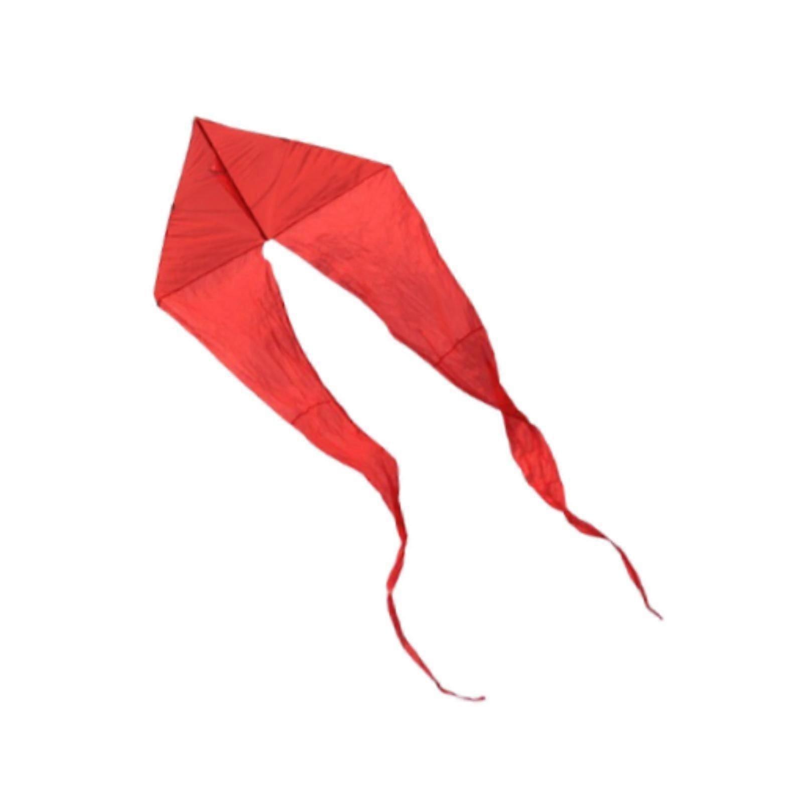 Triangle Kite Easy to Fly Ghost Shaped Kite for Playground Backyard Beginner Blue
