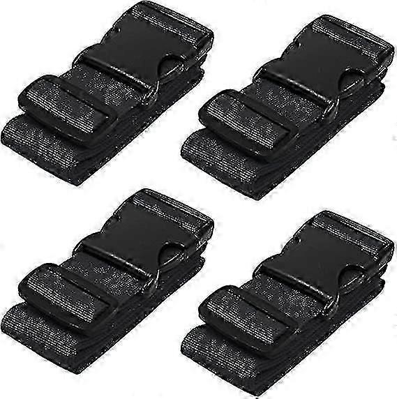 4 حزمة أحزمة الأمتعة للحقائب حزام السفر أحزمة السفر الملحقات