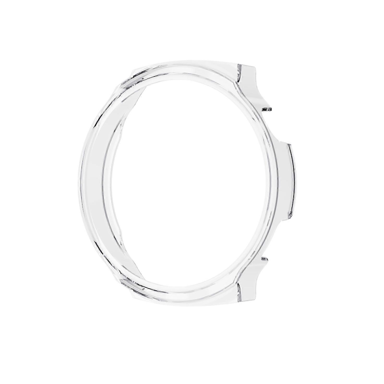 Half Coverage Watch Frame Bumper Shell & Screen Protector for aigo Watch Cover Case Watch Accessory Clear