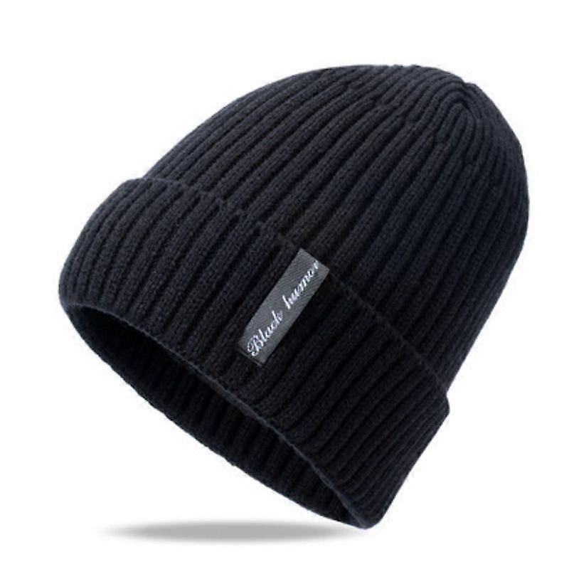 قبعات صغيرة للرجال قبعة متماسكة من صوف ميرينو 30٪ ، قبعات شتوية للنساء سميكة مبطنة دافئة ، قبعة صغيرة للنساء قبعة جمجمة الطقس البارد