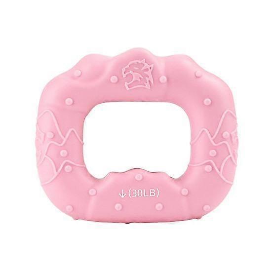 Silicone Grip Strength Trainer Ring Anti-slip Forearm Finger Training Ring Hand Grip Strengthener Square Portable Hand Rehabilitation Workout