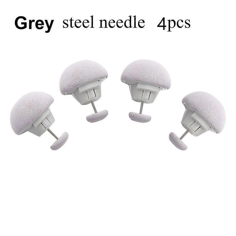 4Pcs Mushroom Quilt Holder Macaron Non-slip Blanket Clip One Key to Unlock Mattress Bed Sheet Cover Panda Fastener Clip Holder WBL