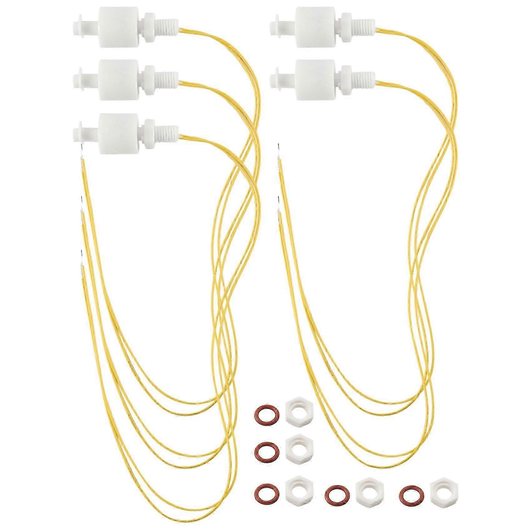 uxcell 5 Pieces ZP4510 Liquid Water Level Sensor Vertical Float Switches jn