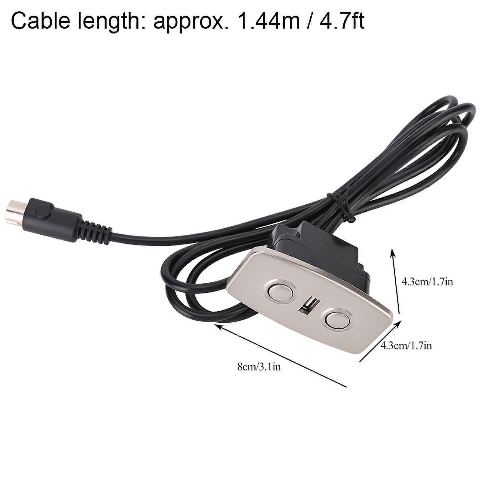 Hand Controller Electric Recliner Chair Sofa Lifting 2 Button Hand Switch with Dual USB