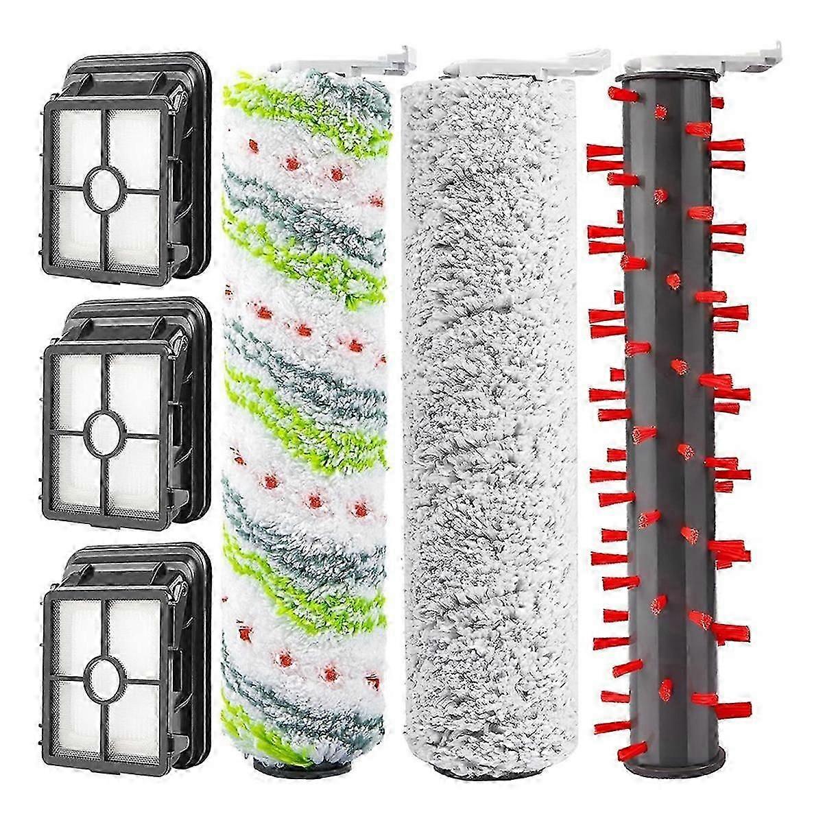 Replacement Parts for Crosswave Cordless MAX 2593 2596 2597,Roller Brush Replacement for Crosswave