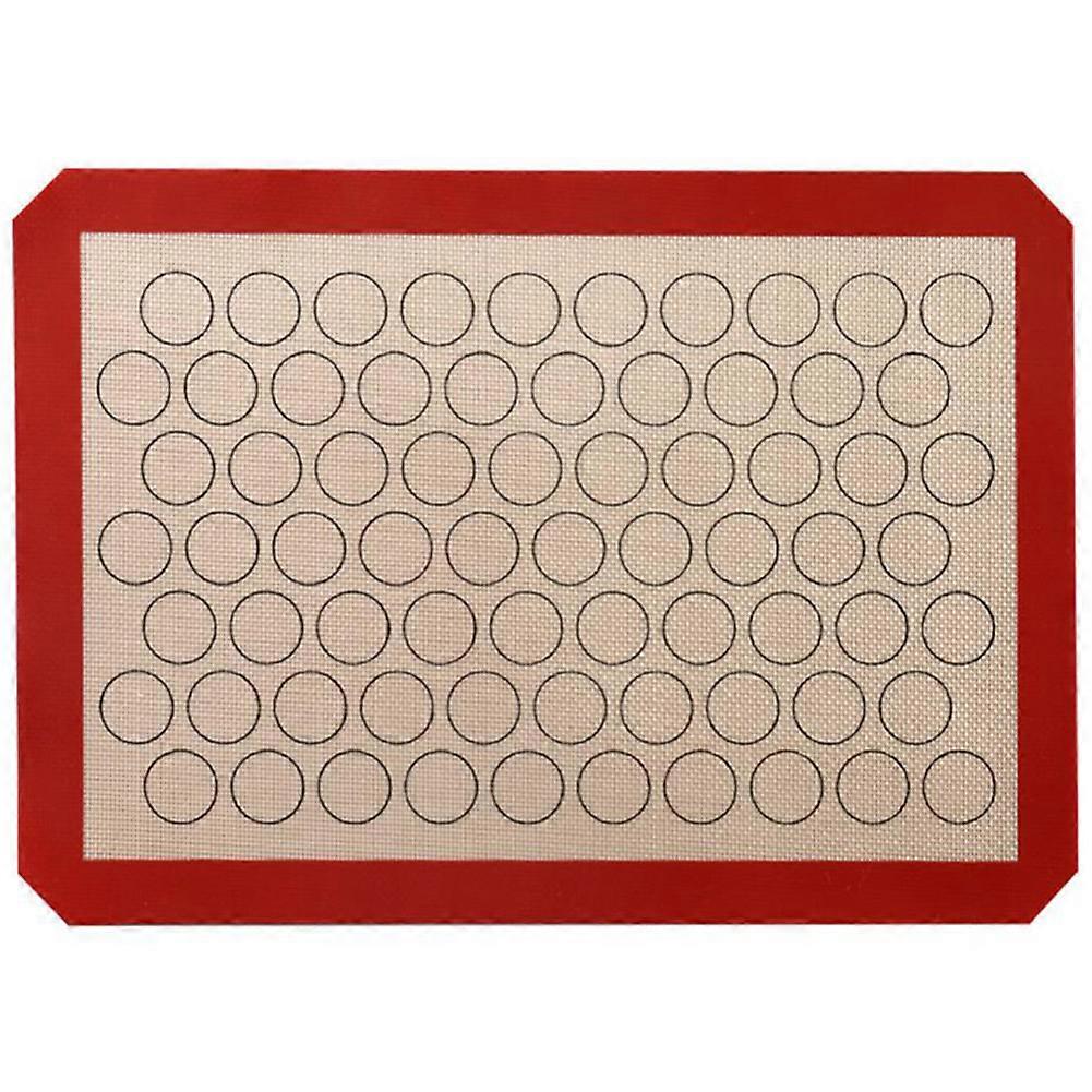 Silicone Baking Mat Circles Pattern Non Stick Multifunction Cookies Bakery Sheet for Kitchen