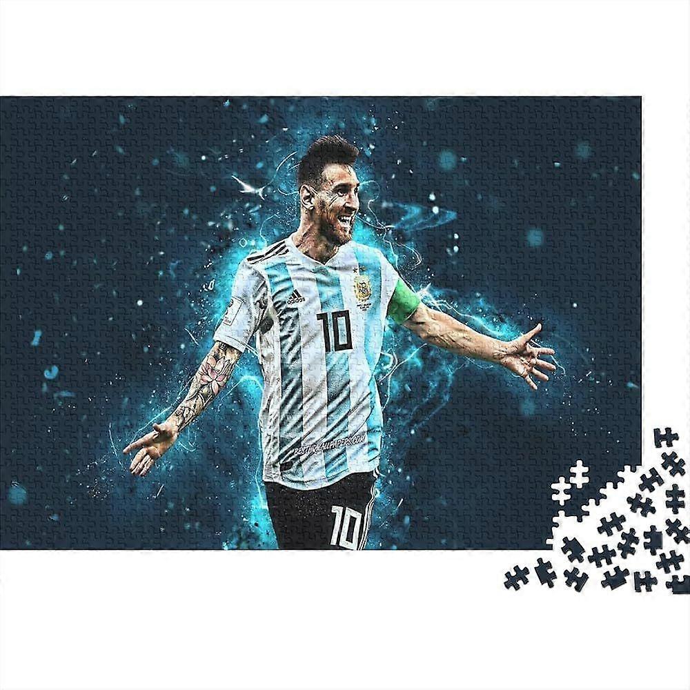 メッシパズル、大人のためのジグソーパズル、大人と子供のためのジグソーパズル、挑戦的なゲーム、サッカースター