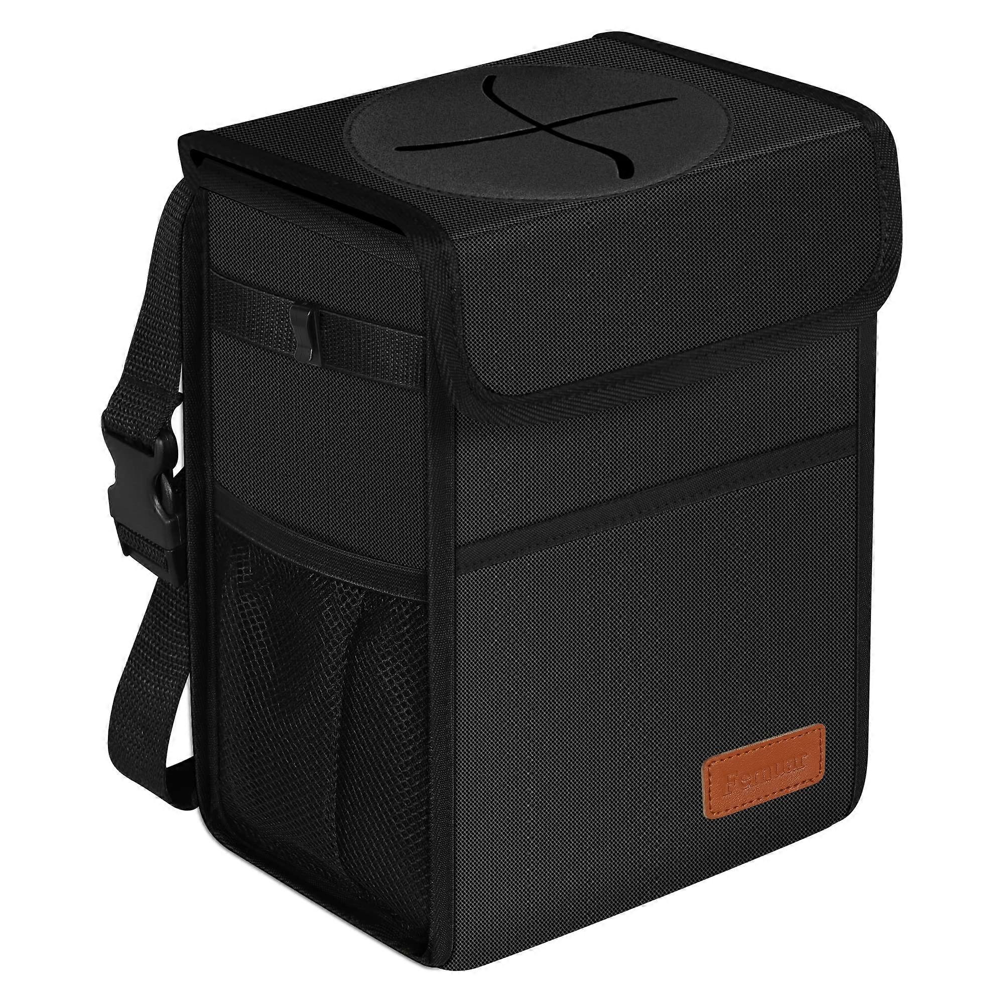 Leak Proof Collapsible Car Trash Can for SUVs