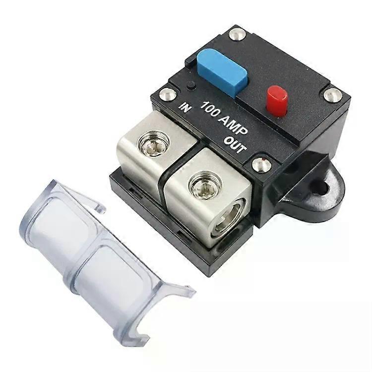 300A Auto Circuit Breaker-Car Audio Fuse Holder,Automatic Switch,Blue
