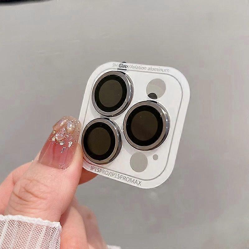 Full Coverage Lens Protector for iPhone 15 Plus 12 13 Pro Max Mini  Metal Lens Protector Film Back Cover