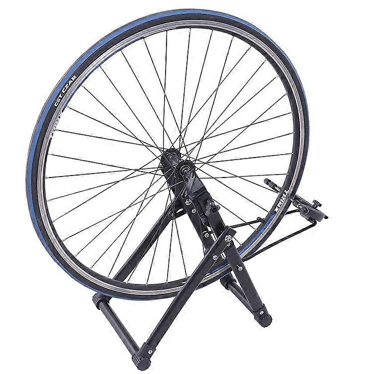 Bicycle Wheel Trimming Frame Foldable Mountain Bike Wheel Correction Table Repairing Tool