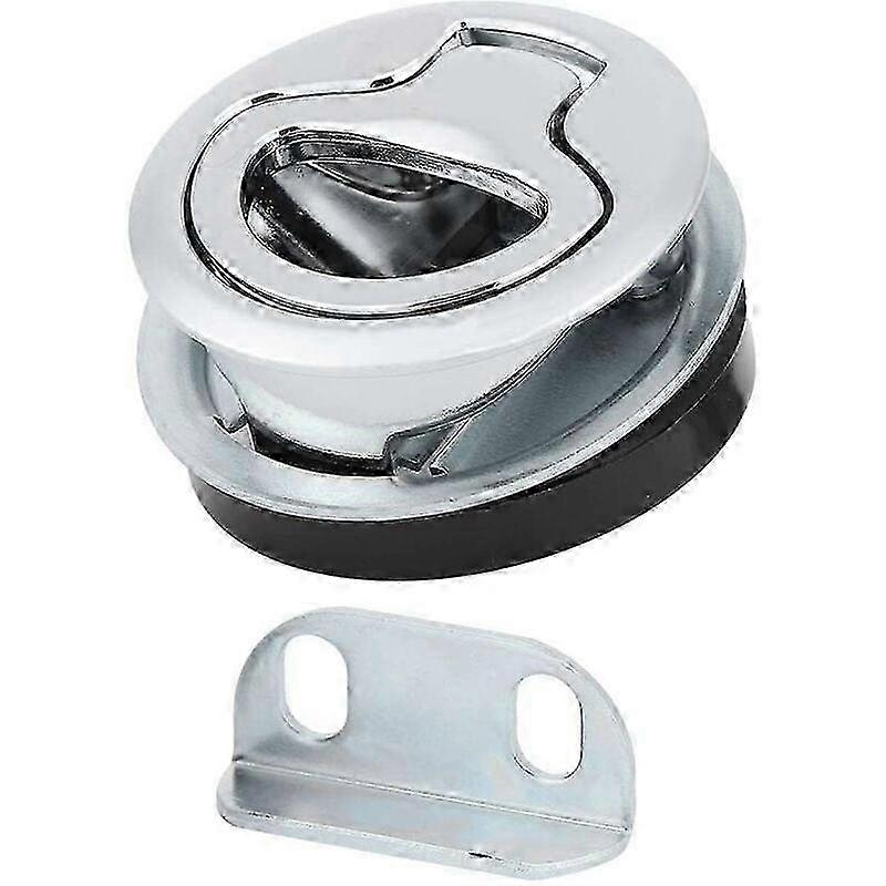 Marine Stainless Steel Flush Hatch Latch, Boat Hatch Handle, Panel Lock Recessed Pull Handle Lock -