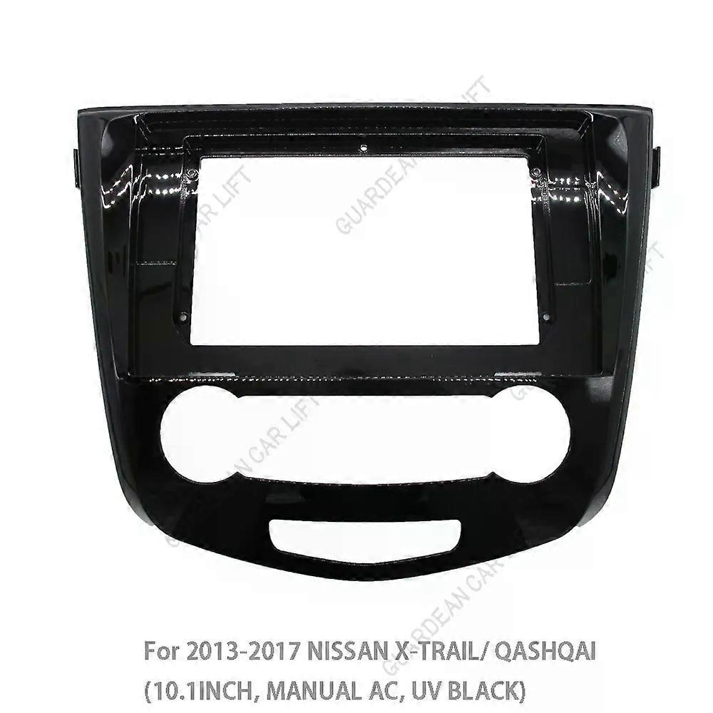 10.1 "2Din Car Radio Fascia Frame Fit compatível com Nissan X-Trail X Trail 3 T32 Qashqai 1 J10 2013-2017 Android GPS Panel Dash Frame Kit