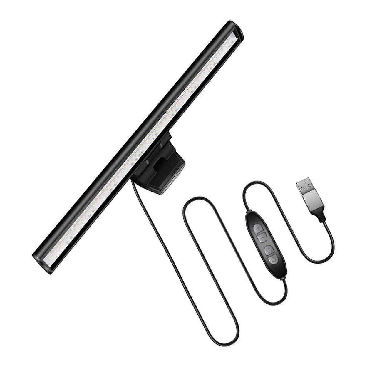 Multi-Functional Screen Light Monitor Light for Laptop Sturdy Hanging Light Bar Led Brightness Control Save Desk Space