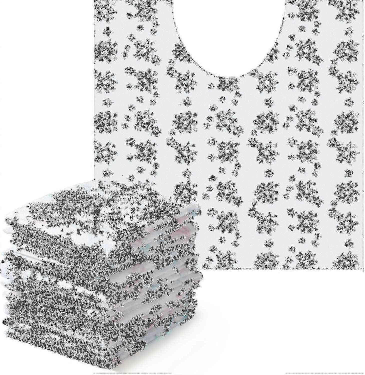 50 개 일회용 화장실 화장실 매트 탈취 화장실 매트 방수 욕실 U 자형 매트 기