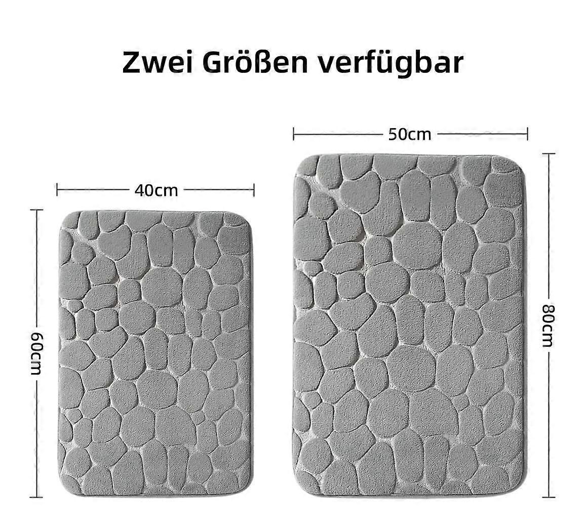 Bath mat non-slip memory foam Bath mat soft absorbent comfortable durable design
