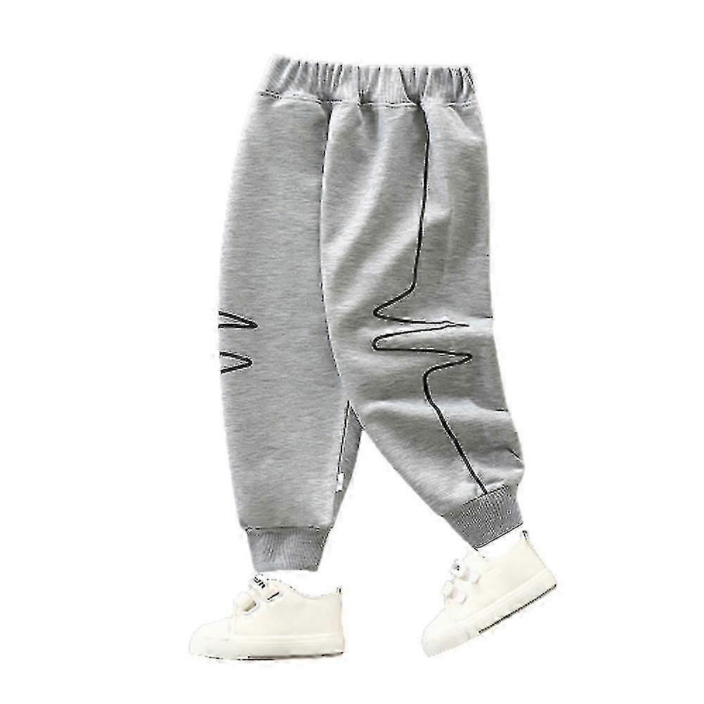 9 Month-4 Years Kids Elastic Waist Sweatpants Long Trousers