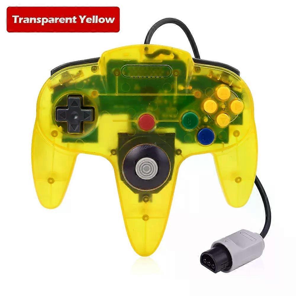8 Colors compatible for N64 Controller Classic Wired Remote Control Gamepad Gaming Joystick Retro Video Game System compatible for N64 Console Joypa