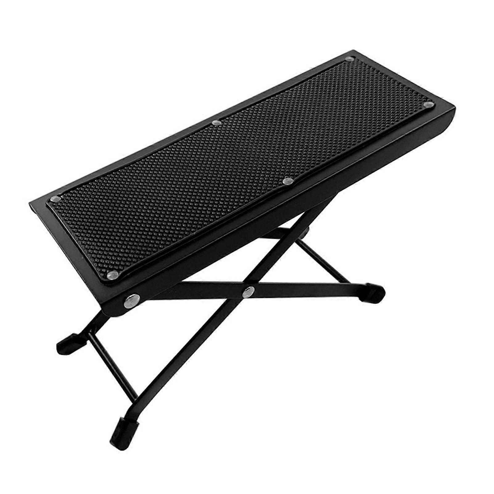 Guitar Foot Rest 4 Position Height Adjustable Foldable Firm Support for Instrument