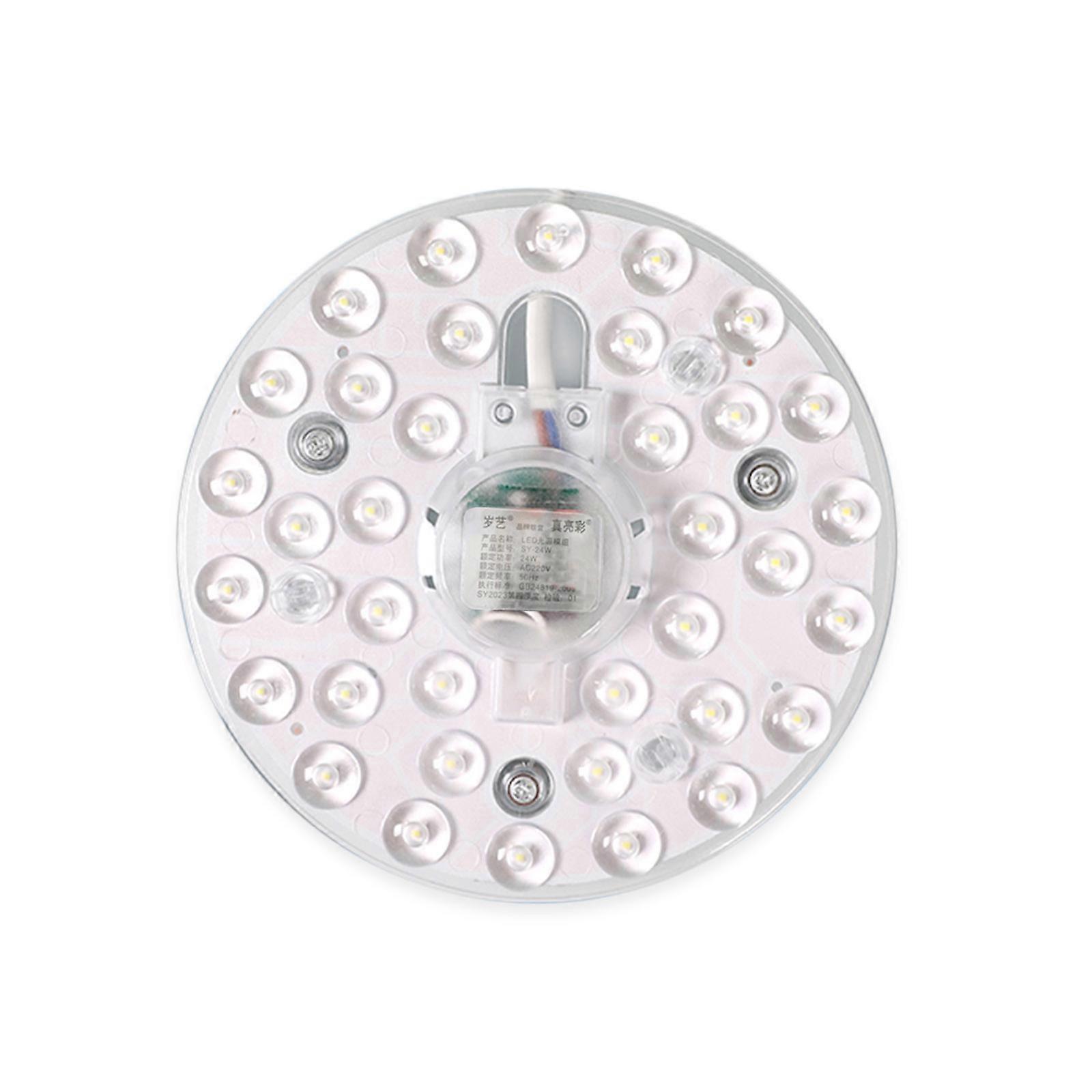 Ceiling Light Module Replacement LED Light Source Panel 18W White Light Energy-Efficient Easy Installation Durable Material for Ceiling Light