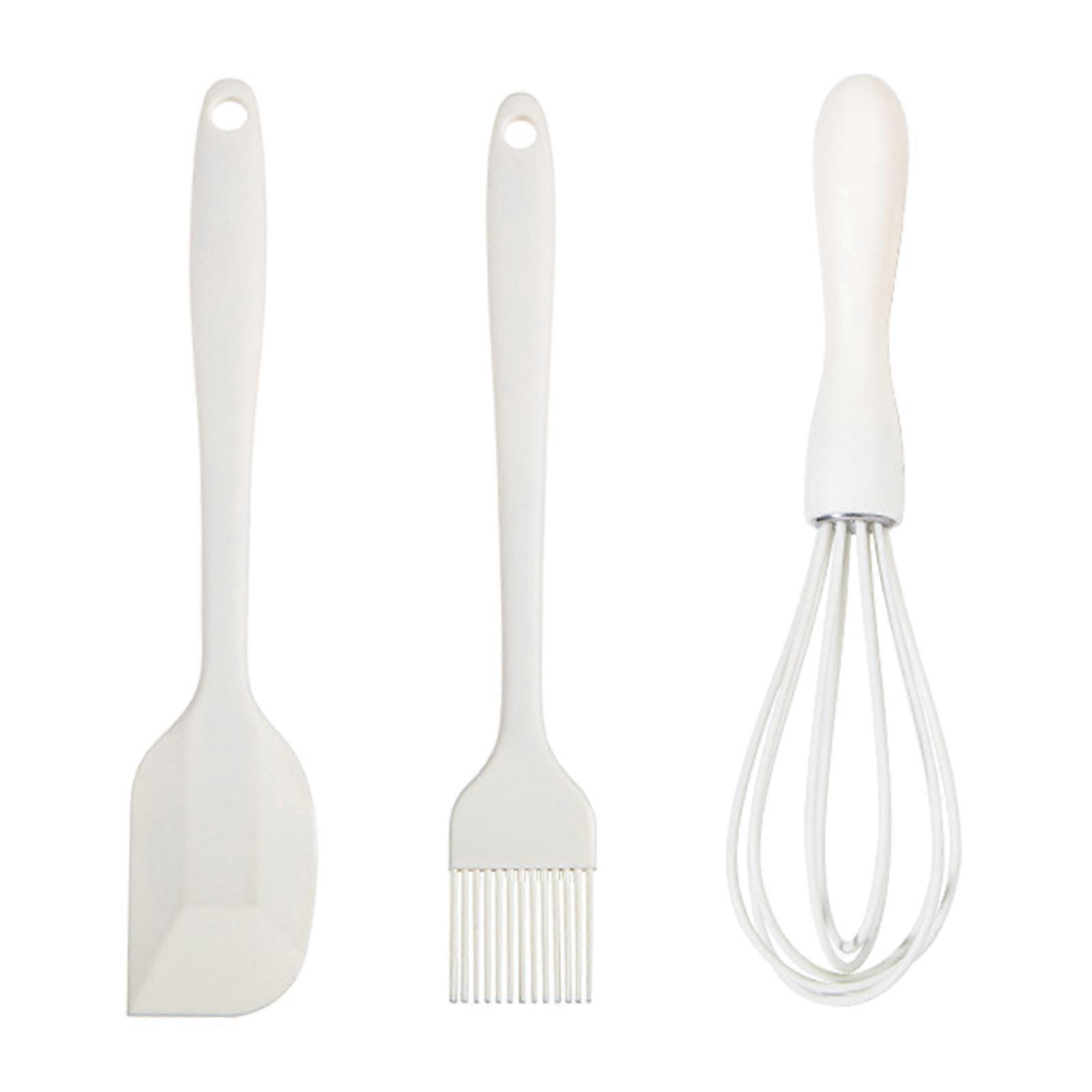 Silicone Cookware Set Rubber Spatula Silicone Heat Resistant Cookware Set Cookware Contains Spatula Brush Blender