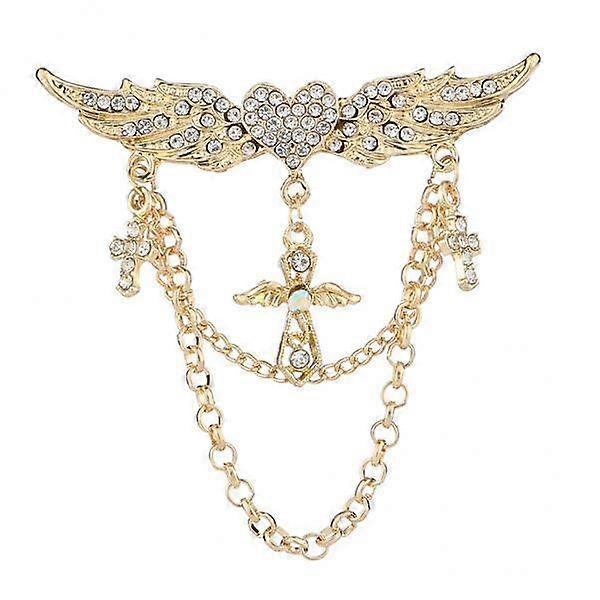 Broșe elegante pentru bărbați cu înger strălucitor