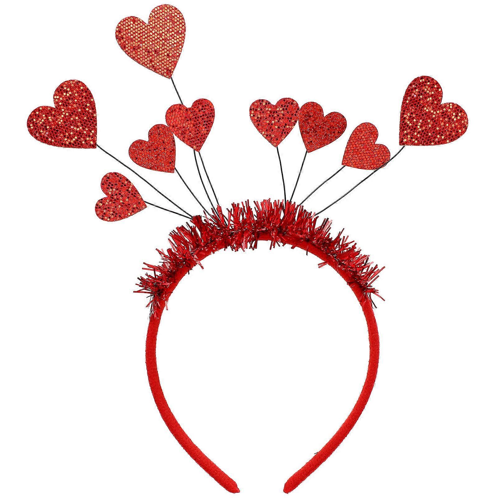 Exquisite Heart Embroidered Headband, Suitable for Multiple Occasions