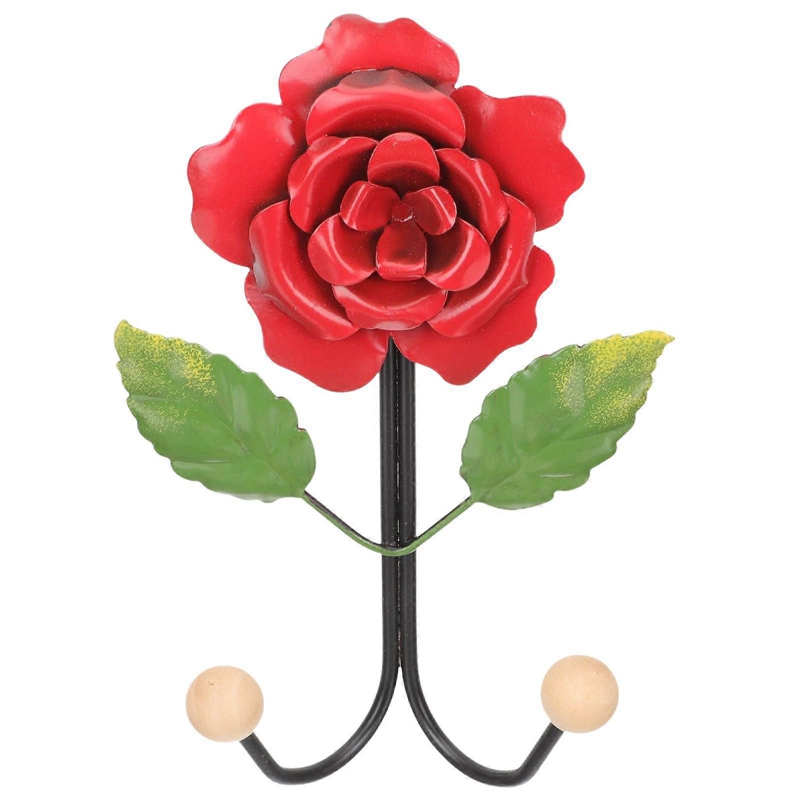 Wall-mounted Keys Hook Flower Shape Hanging Hook Home Hook Bathroom Hook