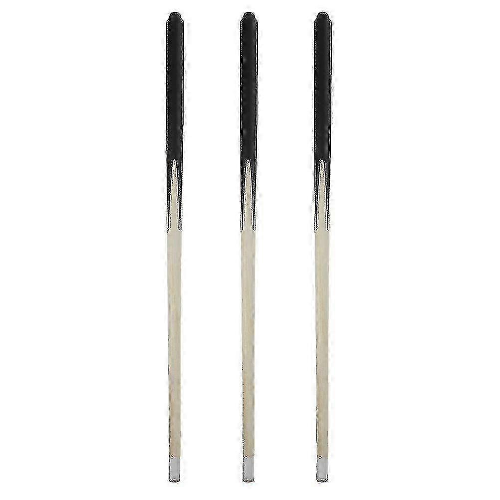 3Pcs Kinder Holz Pool Queue Sticks Mini Billard Queues für Kinder