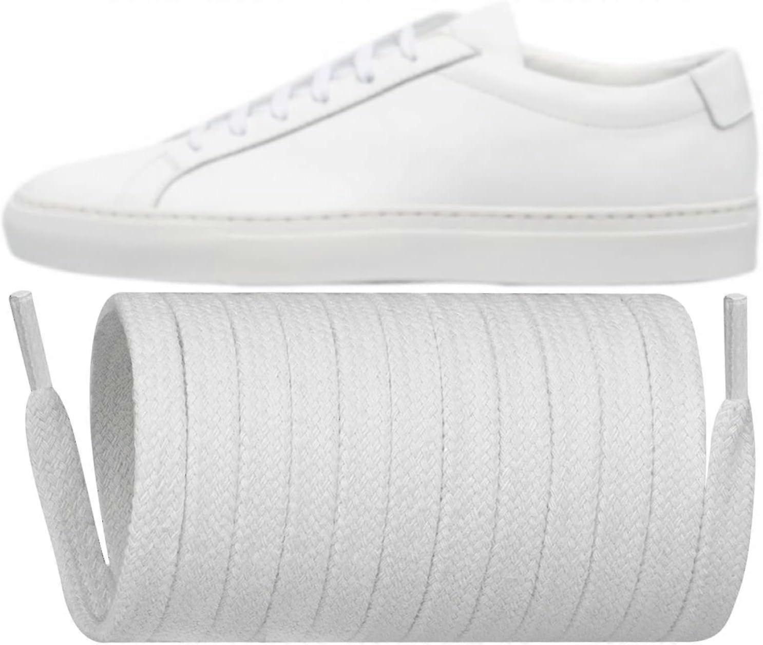 Replacement Strings for Common Projects Flat Lace Sneakers - White Color