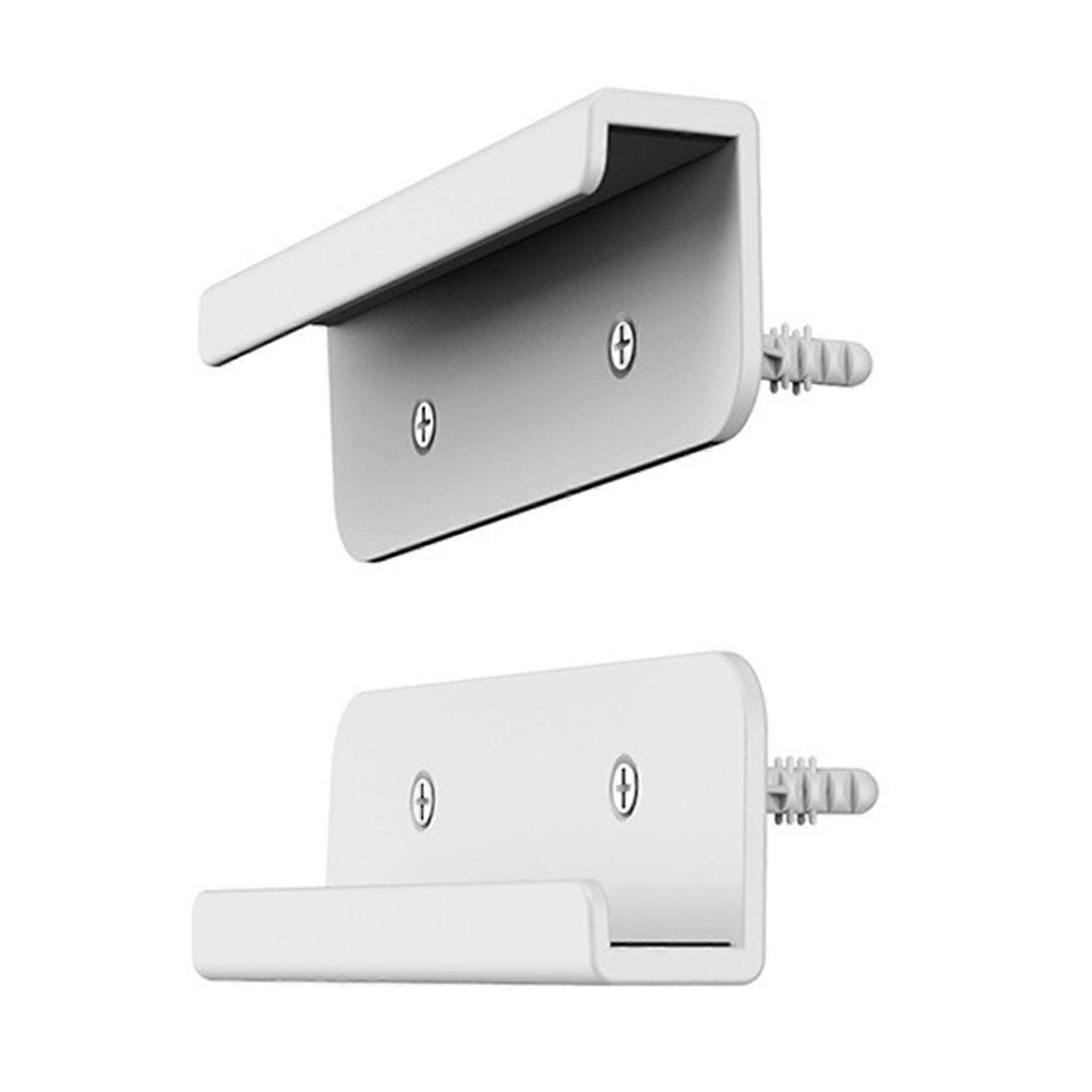 Tablets Wall Mount Tablets Holder Stand Base Kitchen Wall Mount Bracket Easy Installation for Tablets Phones Accessory  White