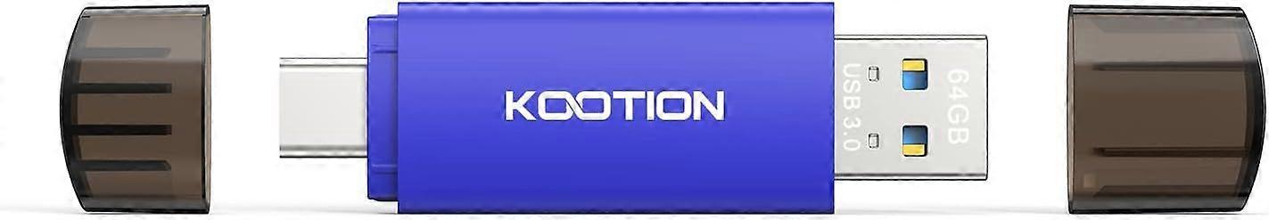 2025 Latest Model  64GB USB C Flash Drive 5-Pack,  2-in-1 Type-C Flash Drive