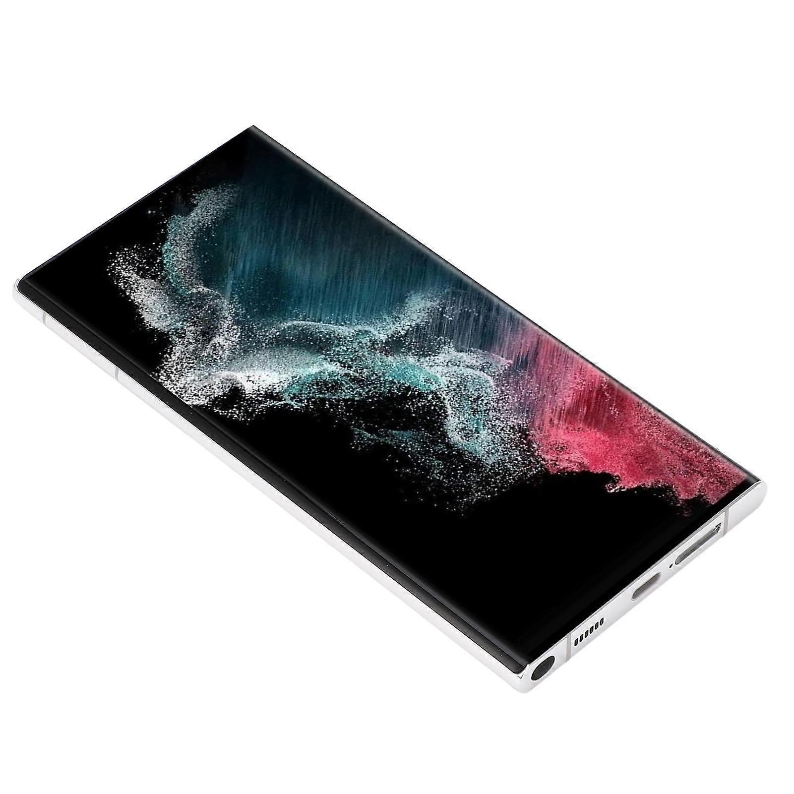 Phone LCD Screen Replacement Organic Light Emitting Diode Touch Digitizer Display Screen Assembly for Galaxy S22 Ultra Gold 