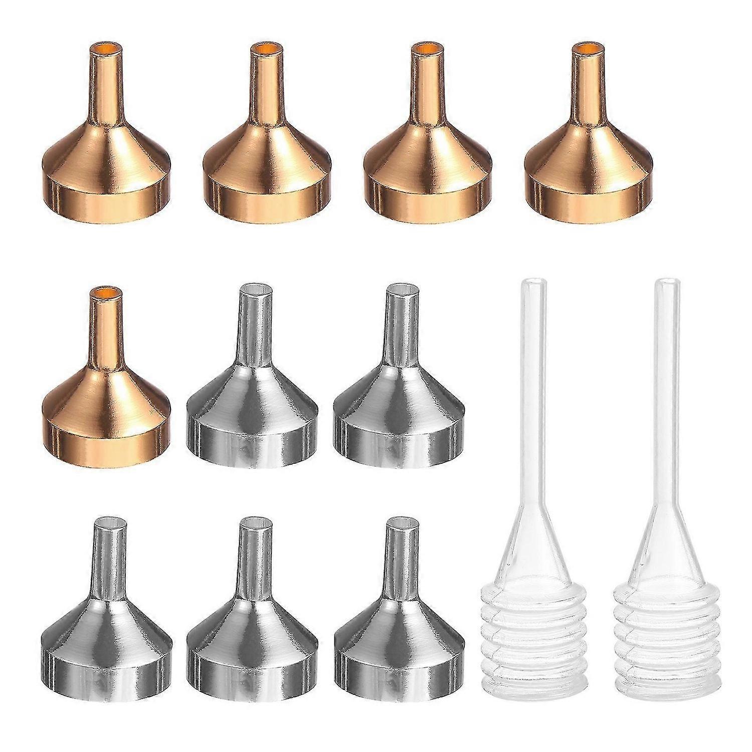 12pcs/set Small Funnels Mini Dropper for Filling Bottles Containers Liquid